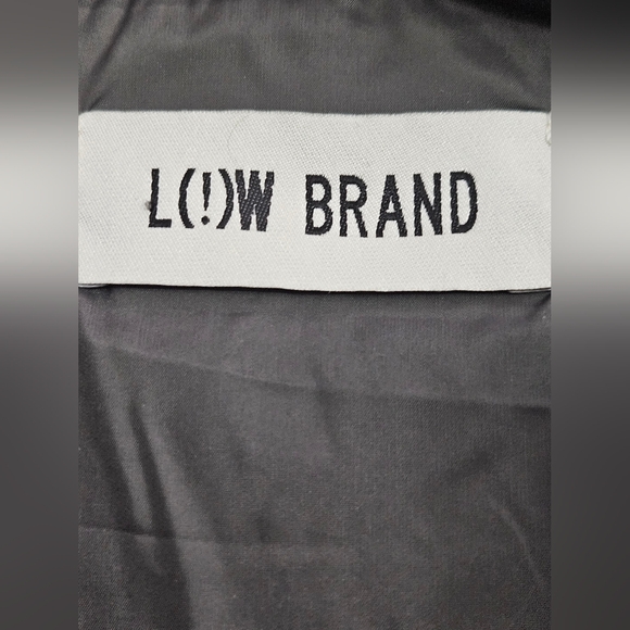 L(!)W BRAND Luxe Navy blue Hooded Jacket - Picture 4 of 7